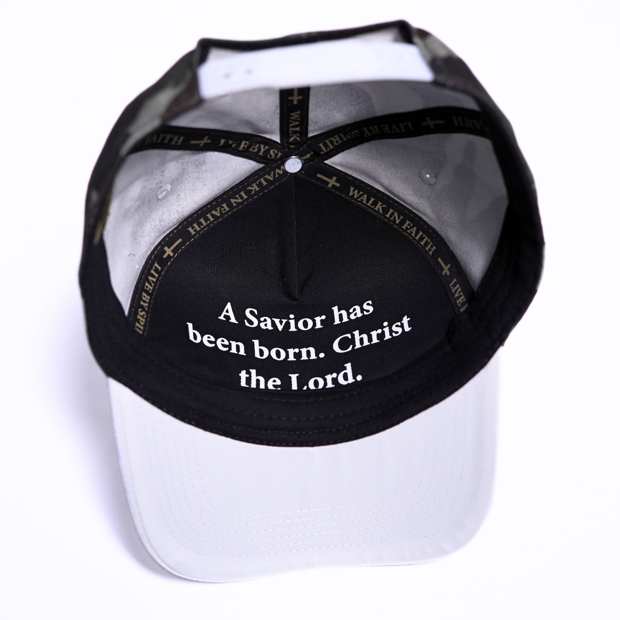 BHS Savior Camo Luke 2:11 Snapback Hat