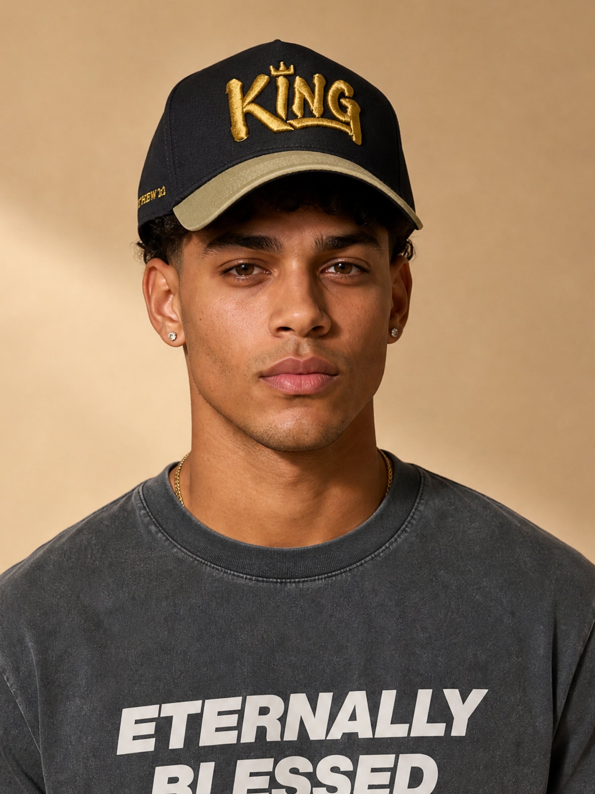 BHS KING Black Matthew 2:2 Snapback Hat