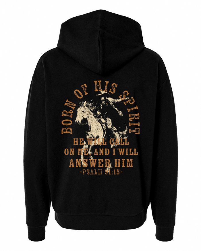BHS: Psalm 91:15 Hoodie