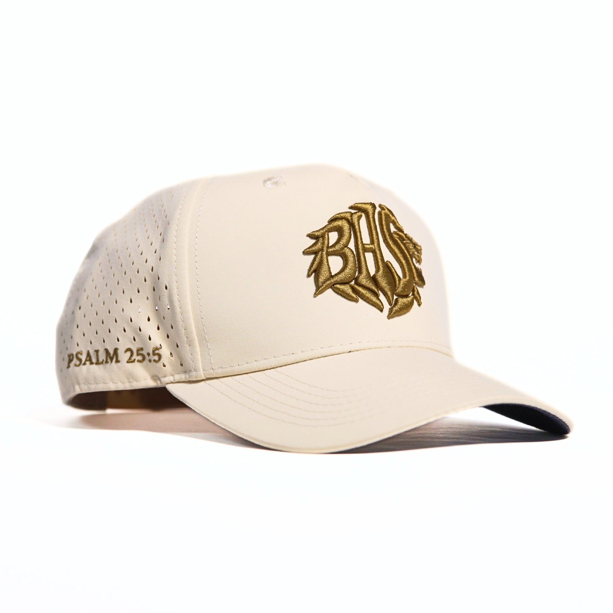 BHS OG Standard Khaki Psalm 25:5 Snapback Hat
