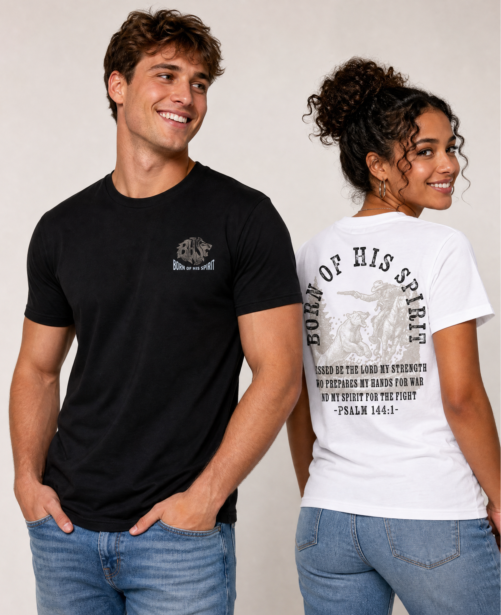 BHS: Psalm 144:1 T Shirt