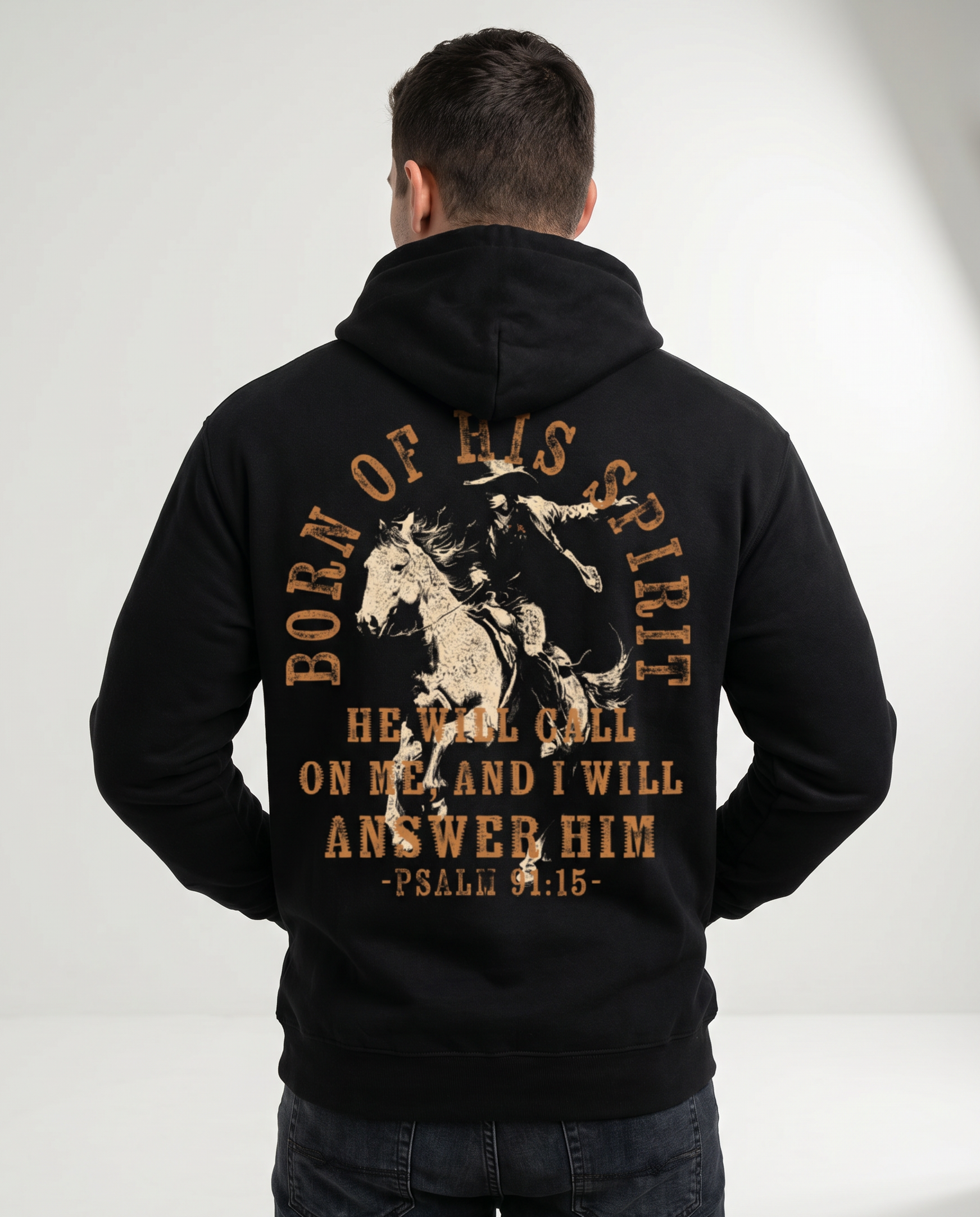 BHS: Psalm 91:15 Hoodie