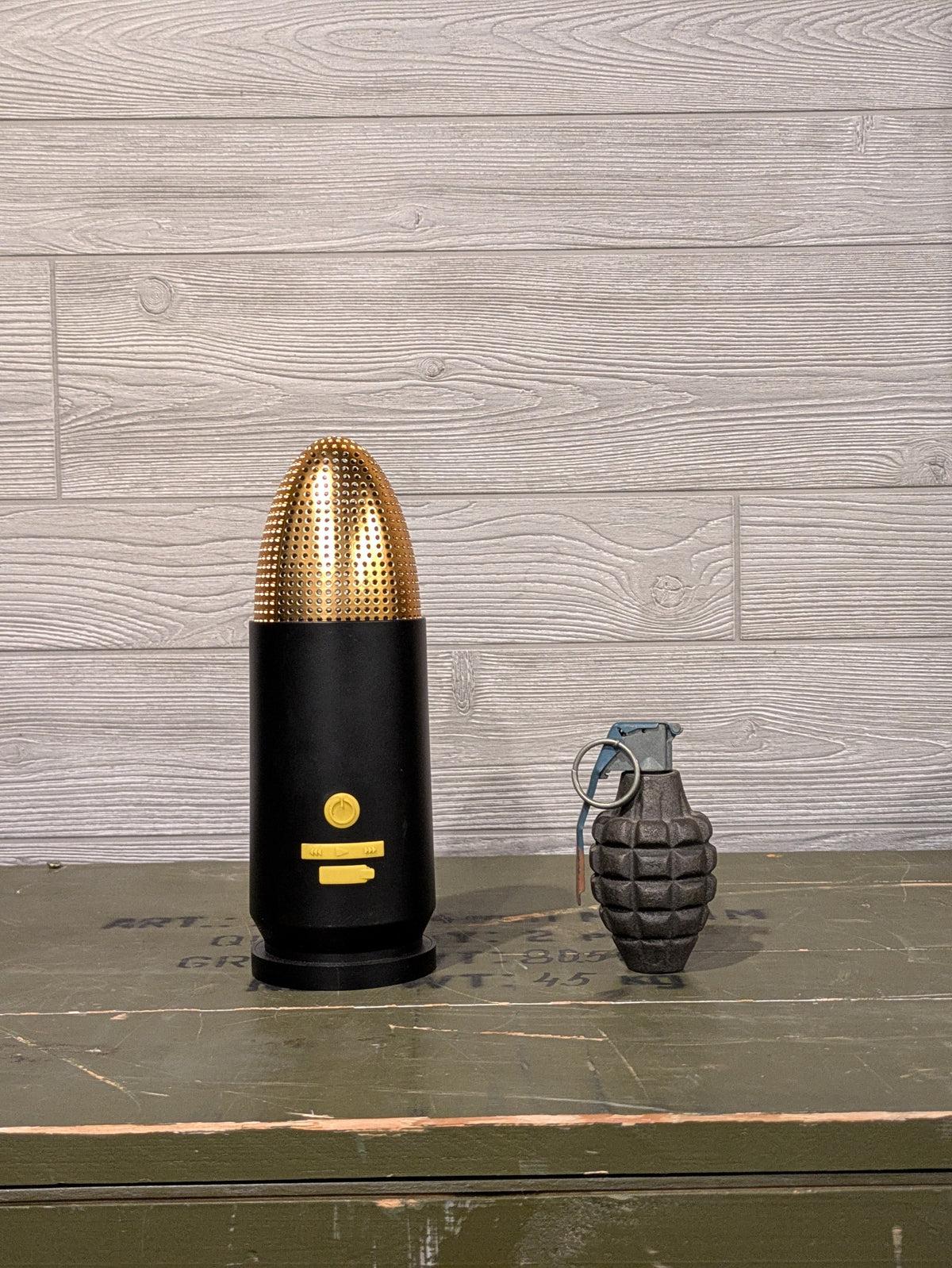 9mm Bullet Portable Bluetooth Speaker (Black)