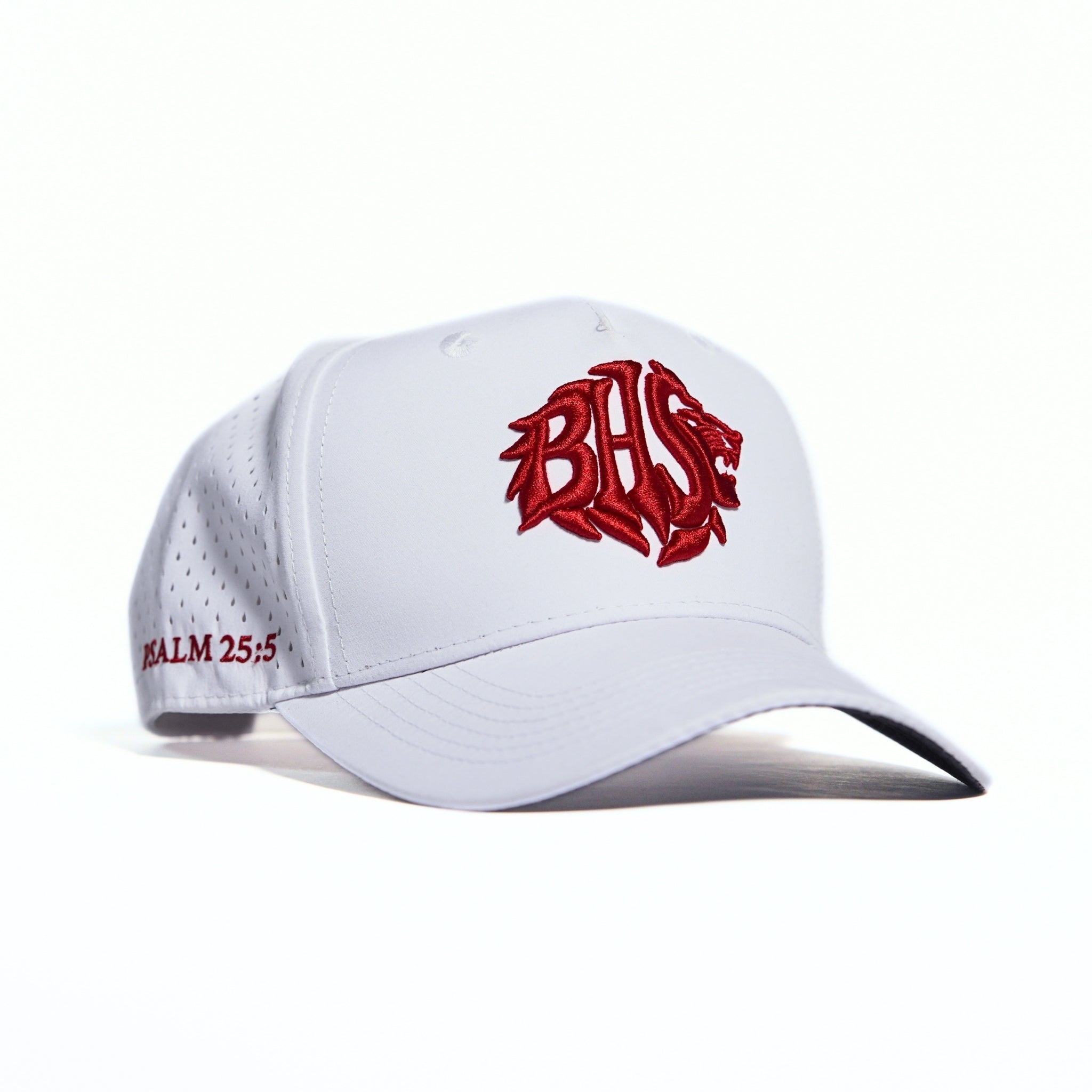 BHS OG Standard White Psalm 25:5 Snapback Hat