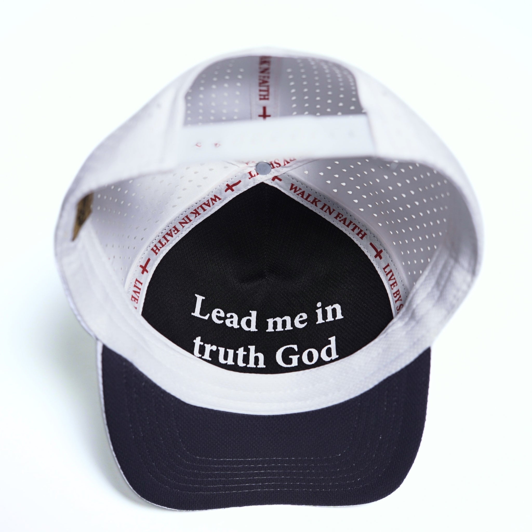 BHS OG Standard White Psalm 25:5 Snapback Hat