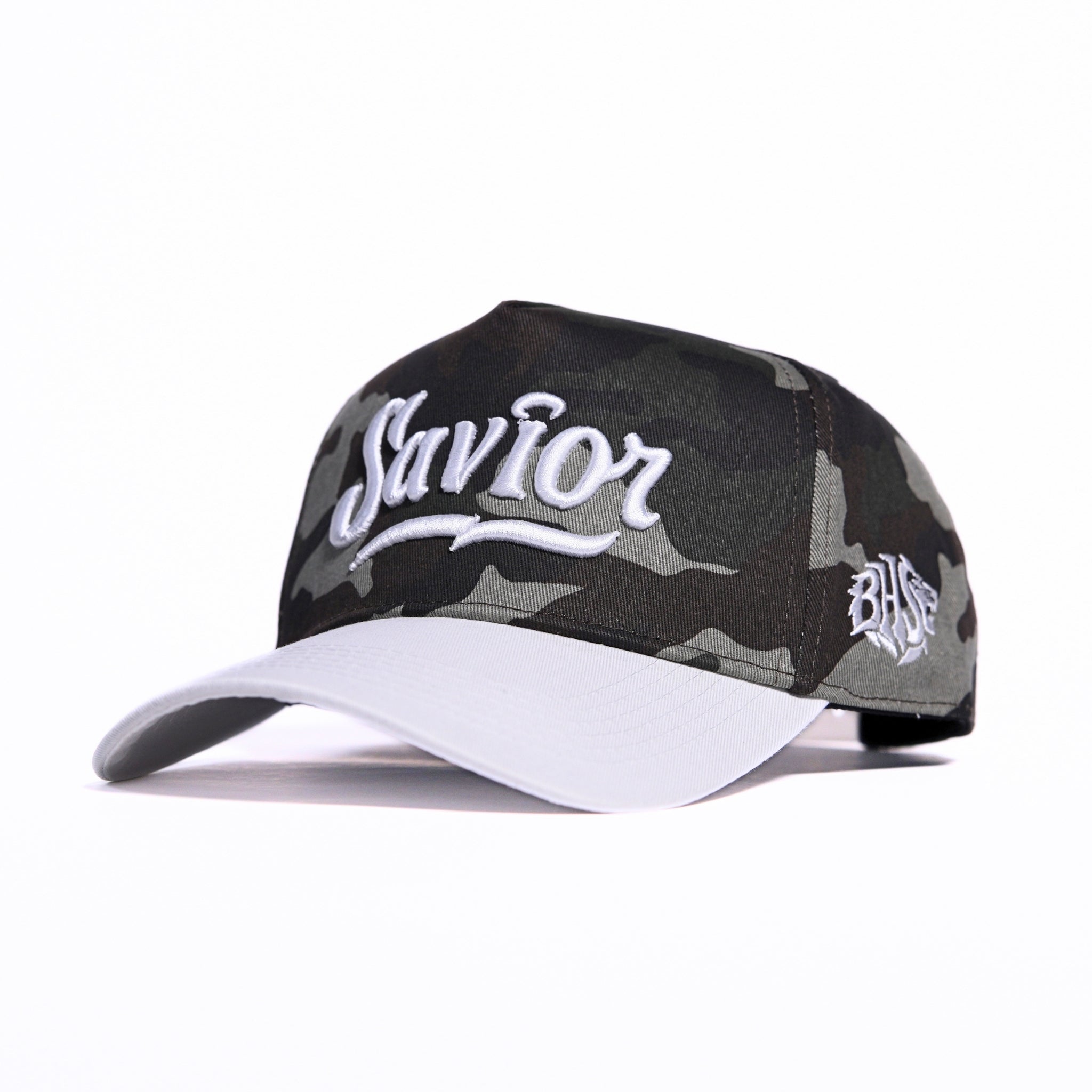 BHS Savior Camo Luke 2:11 Snapback Hat