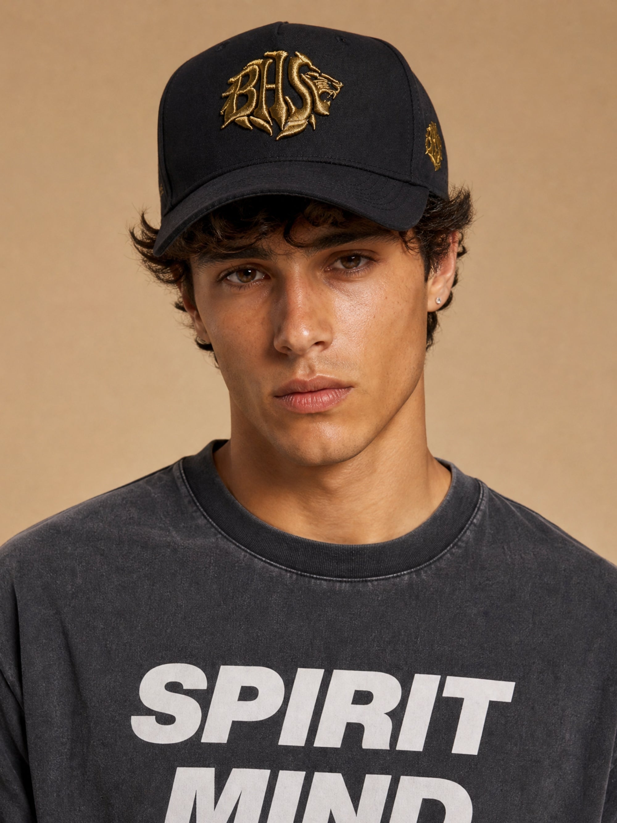 BHS OG Standard Black Psalm 25:5 Snapback Hat