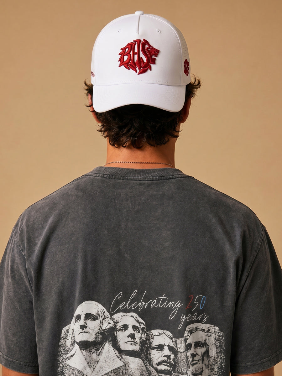 BHS OG Standard White Psalm 25:5 Snapback Hat