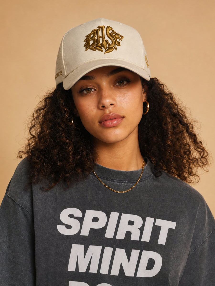 BHS OG Standard Khaki Psalm 25:5 Snapback Hat