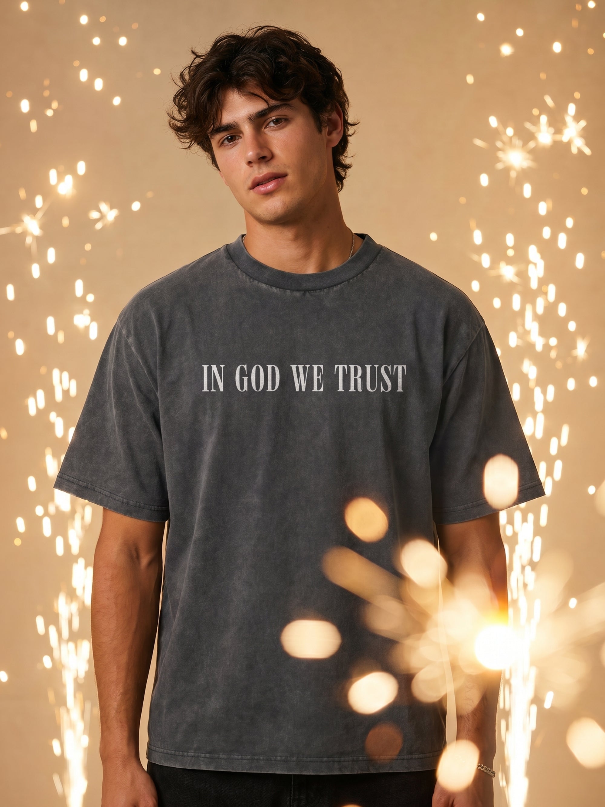 In God We Trust Rushmore Core Tee