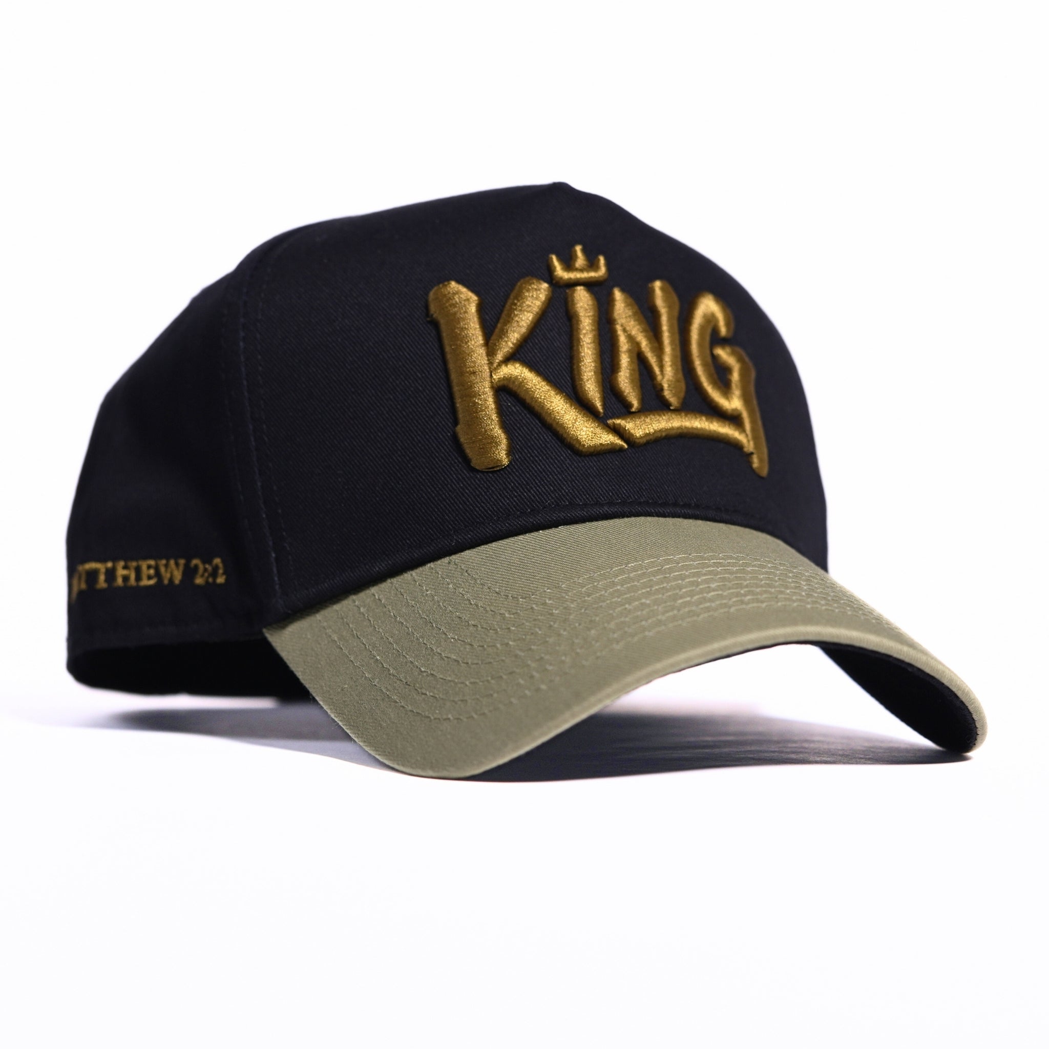 BHS KING Black Matthew 2:2 Snapback Hat