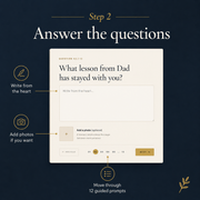 Dear Dad: A Personalized Father’s Day Keepsake