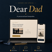 Dear Dad: A Personalized Father’s Day Keepsake