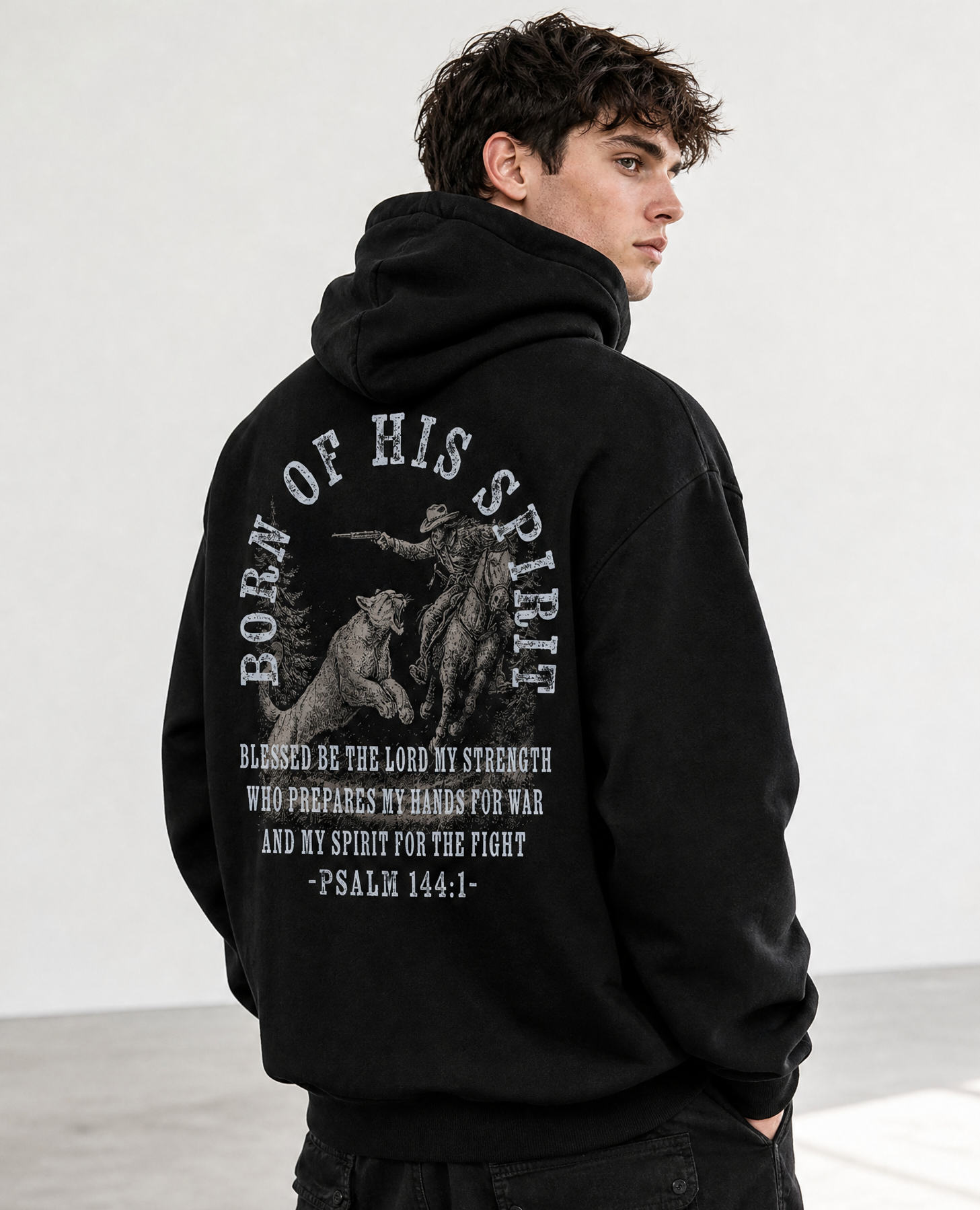 BHS: Psalm 144:1 Hoodie