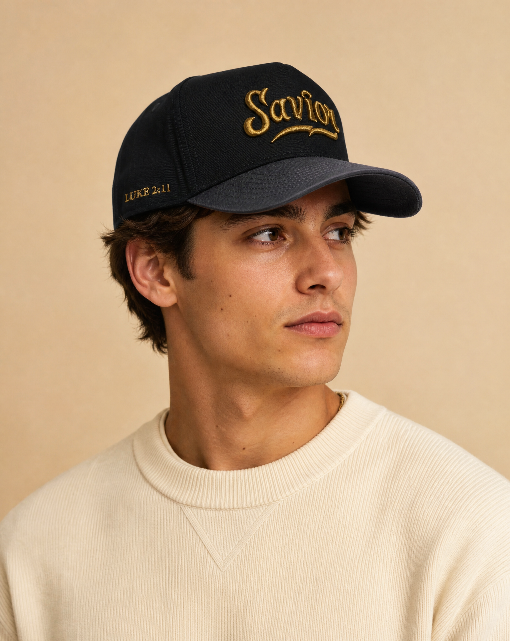 BHS Savior Black Luke 2:11 Snapback Hat