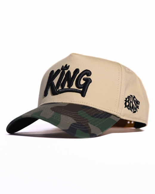 BHS KING Camo Matthew 2:2 Snapback Hat