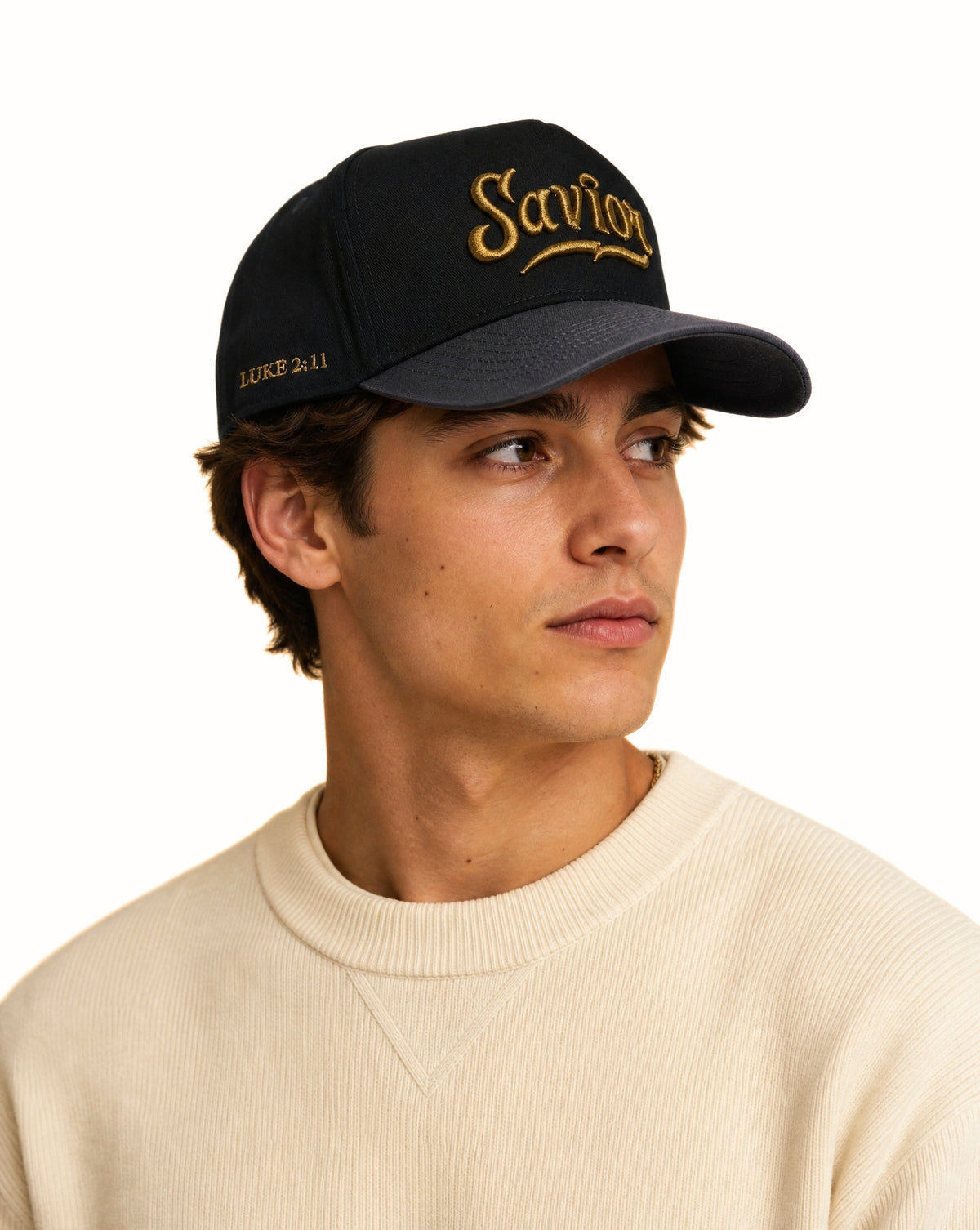 BHS Savior Black Luke 2:11 Snapback Hat