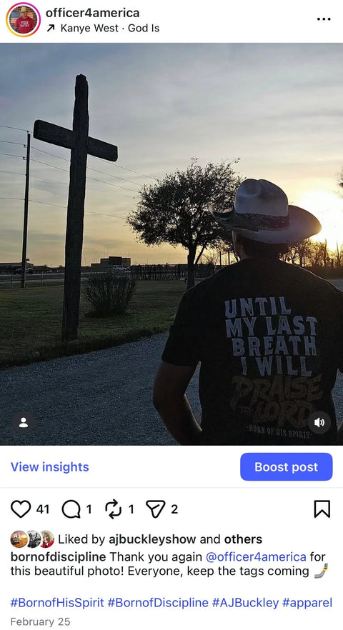 Born of Discipline community post