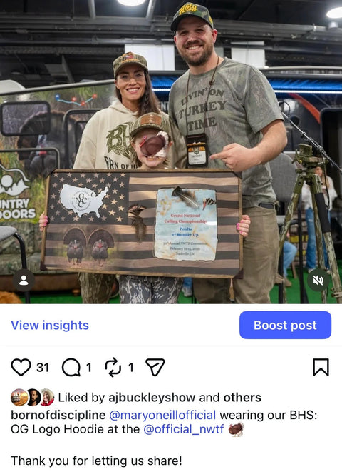 Born of Discipline community post