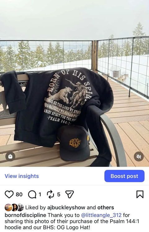 Born of Discipline community post