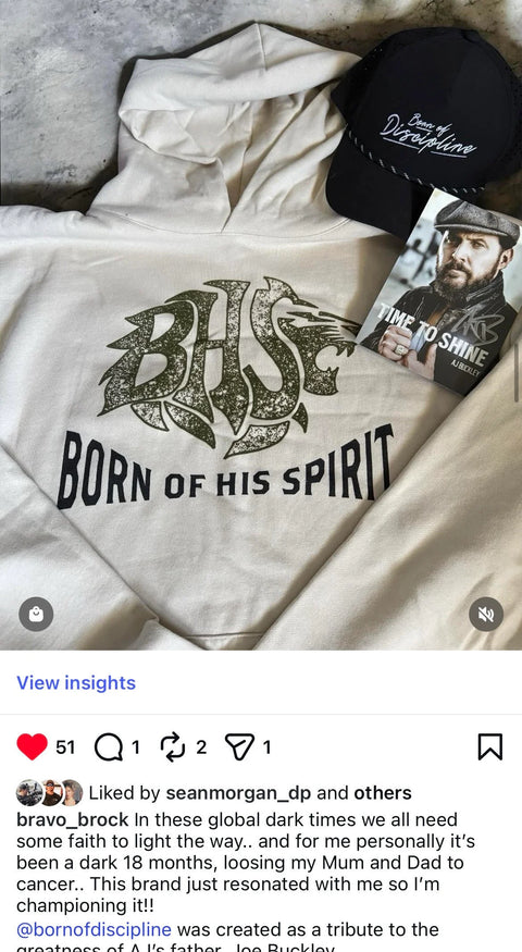 Born of Discipline community post